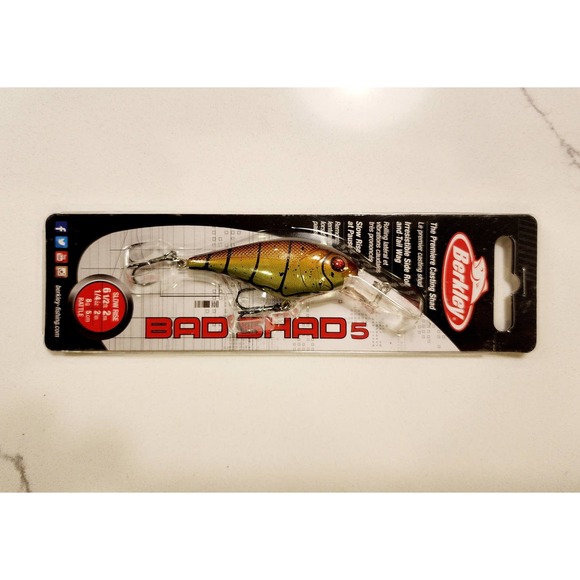 Berkey Lures Bad Shad 5 Vintage Craw - Picture 1 of 3
